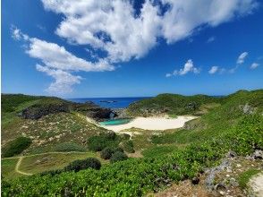 [half-day tour of the South Island] A superb view of Ogasawara! Landing on the South Island of Galapagos, the Orient