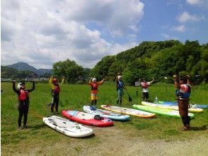 【静岡・伊豆・川の駅】一番人気のリバーSUPで富士山の見える川で川下りの画像