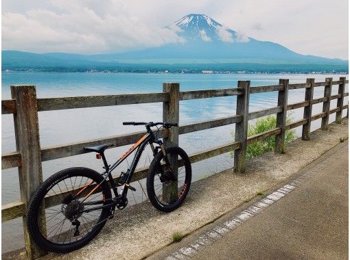 [Yamanashi/Fuji Five Lakes/Lake Yamanaka] Guided MTB cycling tour! Don't worry if it's your first time!の画像