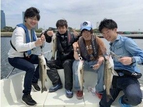 【都内駅チカ／浅草駅.築地駅.勝どき駅 】家族や仲間だけの “完全貸切" フルレクチャーで安心！手ぶらで船釣りを楽しもう！