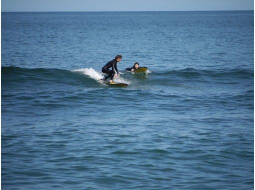 [Hokkaido /Ishikari] Beginners welcome♪ Surfing experienceの画像