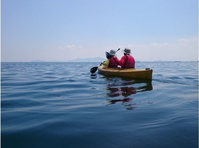 [滋賀·琵琶湖]皮艇60分鐘的經驗（初學者和沒有經驗的人）の紹介画像