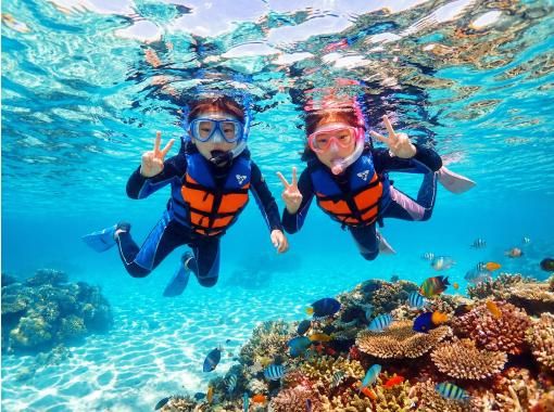 【沖縄県恩納村】3歳からの青の洞窟へ行くキッズシュノーケリングボートコースの画像