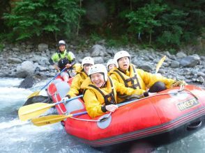 Chartered boat ★ [Yamanashi Rafting experience in Japan's three major torrents! half-day course
