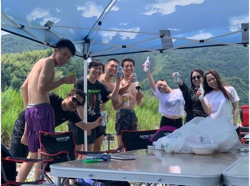 『1日1組限定』仁淀ブループライベートビーチ貸切★マリンアクティビティ体験＆昼食ＢＢＱ★ の画像