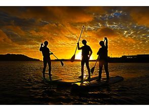 [Okinawa/Okujima] Sunrise SUP experience cruising on a remote island that can be reached by car