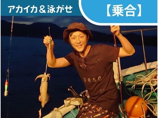 [和歌山/周参见町[共享]]红鱿鱼钓鱼和游泳！ （6月至9月半夜）の画像
