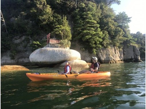 【広島・宮島】カヤックで探検＠裏宮島コースの画像