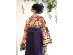 [Tokyo/Gotanda] Women only! Taisho Roman style coordination Hakama set rental/My own special styleの画像