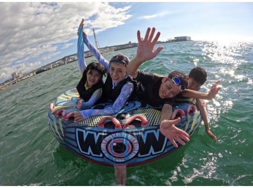 [Okinawa, Naha, Ginowan] Exhilarating to the max! Thrilling sea activities! Experience the latest rides and jet skis! The popular plan "Plan A" where you can choose two items on the dayの画像