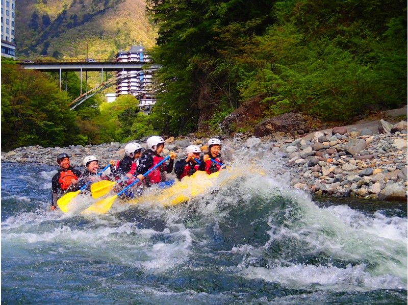 [Tochigi, Nikko Kinugawa Hot spring] Kinugawa Rafting the river plan (3 hours)の紹介画像