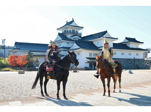 [富山/富山市]裝甲x騎馬x城堡！從兒童變成成人與城堡在背景中的紀念照の画像