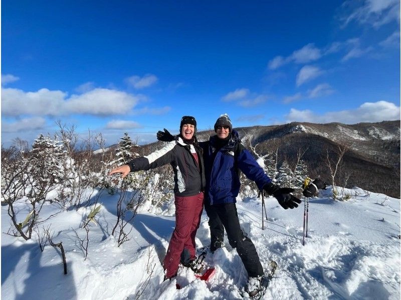 [北海道，小樽市]在朝里天狗岳的專業嚮導的雪鞋遠足<初學者行，有演講>の紹介画像