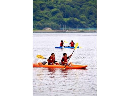 【シーカヤック】住吉浜の綺麗な海をクルージング♪お子様Ok！誰でも簡単＾＾の画像