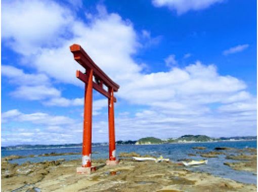 初心者大歓迎【湘南・逗子・1日カヤック】シーカヤックにのって冒険に出かけよう。ランチ、バスタオル、サービスドリンク付き★写真データプレゼントの画像