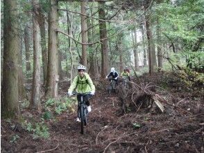 【榛名山麓／群馬 関東】マウンテンバイク自転車・MTBやまみち体験『榛名山麓林道ライド』アウトドア外遊び＆フィットネス　◎秋の紅葉〜冬ツアー