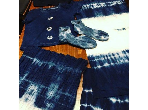 [Osaka Prefecture, Ikeda City] [Drinks included] Bring your own indigo dye to the workshop in front of Hankyu Ikeda Station. Recommended for women, couples, and families.の画像