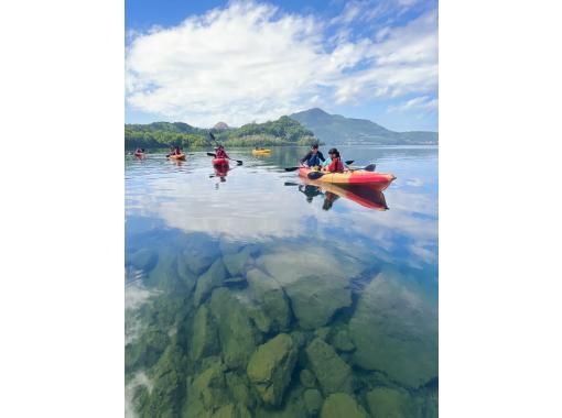 【洞爺湖カヤック】 ユネスコ認定世界ジオパーク開催　洞爺湖温泉から車で5分　大自然をカヤックと自然体験で満喫！の画像