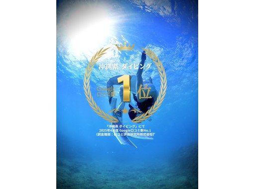 2025年4月度Google口コミ数「沖縄ダイビング」1位！那覇発・半日慶良間諸島】かなづちでもできる！撮影・レクチャー付きスキンダイビングの画像