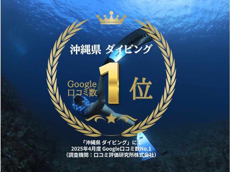 2025年4月度Google口コミ数「沖縄ダイビング」1位！那覇発・半日慶良間諸島】かなづちでもできる！レクチャー・撮影付きスキンダイビングの紹介画像