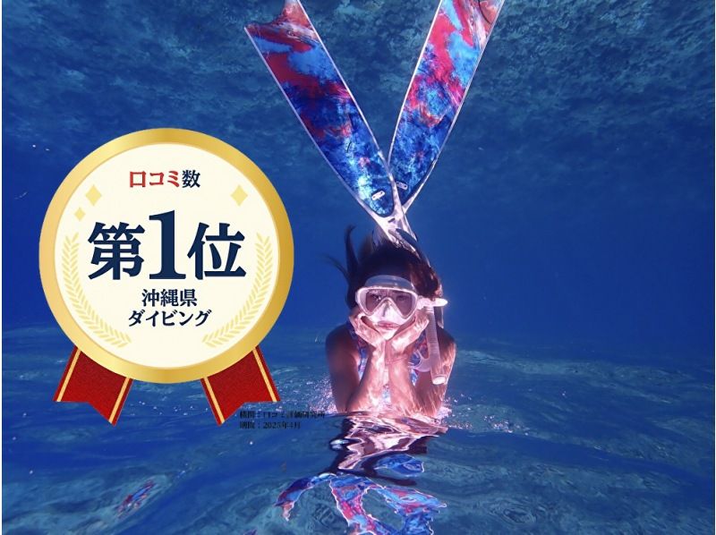Google口コミ数第1位【那覇発・半日・慶良間諸島】かなづちでもできる！沖縄屈指の透明度！撮影付・レクチャー付き初心者スキンダイビングの紹介画像