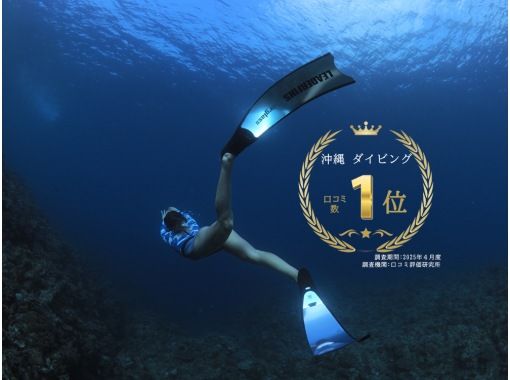 Google口コミ数第1位【那覇発・半日・慶良間諸島】撮影付！沖縄屈指の透明度！ロングフィンレンタルあり（スキンダイビング経験者専用コース）の画像