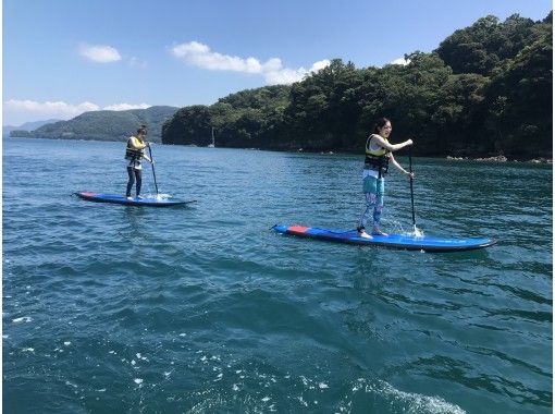 静岡県沼津 西伊豆三津浜 波静かな奥駿河湾でサップと海鮮バーベキュー アクティビティジャパン