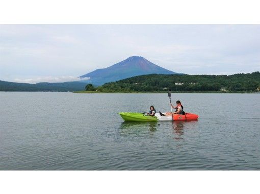 【山梨・山中湖】カヤックレンタル　山中湖クルージング　初心者講習付！の画像