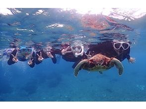 [1.5 hours in Miyakojima] [Continued 100% chance of encountering sea turtles] [Sea turtle or coral fish snorkeling tour] [Underwater photography included] Choose from these plans!