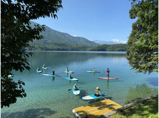 【長野・青木湖SUP】透明度の高い青木湖でのSUPレンタルたっぷり2時間! 【長野・青木湖SUP】透明度の高い青木湖でのSUPレンタルたっぷり2時間!