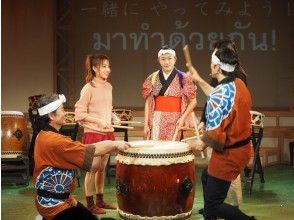 [Akita / Kakunodate] Theatrical company Warabi-za / Wadaiko experience! There are various types of drums! Practice with an actor!の画像