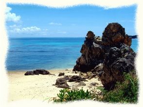 [โอกินาว่าNago] ชายหาดดำน้ำในโอกินาว่าเพลิดเพลินไปกับทะเลแห่งความสงบสุข (ชายหาด 2 แห่ง: แผนครึ่งวัน)の画像