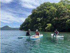 【洞爺湖SUP体験】初めての方でも大丈夫♪美しい洞爺湖でゆっくりSUP体験ツアー♪