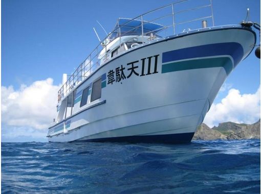[Ogasawara หมู่เกาะ ชิชิจิมะ ใกล้] สู่ทะเลที่สวยงามของโลก Ogasawara ดำน้ำ ประสบการณ์เรือ!の画像