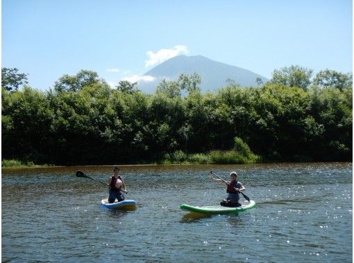 【ニセコSUP体験】清流尻別川で初めてのSUP体験ツアー♪の画像