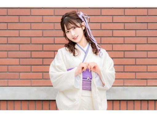 【東京・浅草】新作浴衣！ヘアセット付き！浴衣レトロプレミアムの画像