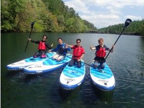 [Nagano / Ina Valley] Excellent location! SUP (Stand Up Paddle) Tour to Enjoy at Dam Lakeの画像