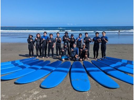 【茨城・大洗サンビーチ】初挑戦でも大歓迎！サーフィン体験スクールの画像