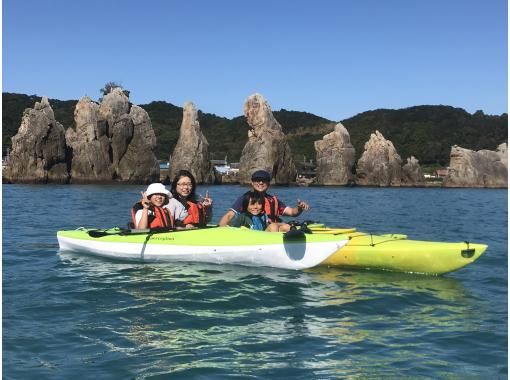 [Wakayama, Kushimoto] Spectacular views, Hashiguiiwa sea kayak guided tour! ★For families ★For beginners ★Groups OK ★Free photo service!の画像