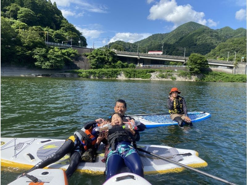 【北海道・SUP体験】透明度の高い支笏湖の湖面をクルージング！SUP体験（半日コース）の画像