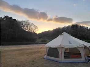 【福島県・いわき市】1日数組限定・いわきの夜を独り占め！キャンプフィールド貸切プラン！トマトのテーマパークワンダーファームの画像