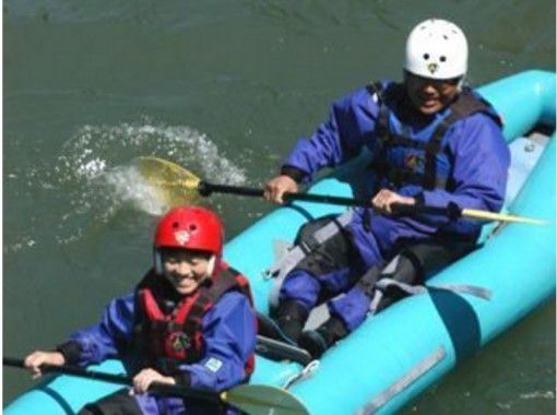 [Hokkaido ・ Tokachigawa】 Thrilling river descent! Ducky boat rafting Tours(half-day course)の画像