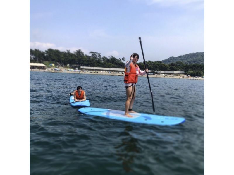 [Kanagawa Hayama] (Start at 9:00) Guided by a local guide! Tailored SUP guided tourの紹介画像