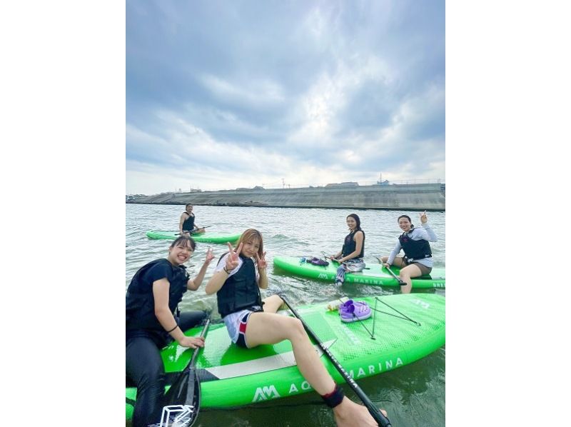 [Kanagawa / Shonan] Take a leisurely walk along the river and the sea! ︎ Popular with beginners and those who want to make a SUP debut, a safe lecture SUP experience! !!の紹介画像