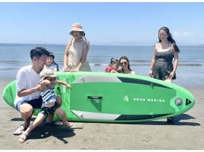 [Shonan・Parent and Child] Family and parent and child SUP play! Balance play wherever your feet touch the ground. Enjoy playing in the sea in Shonan with your family.