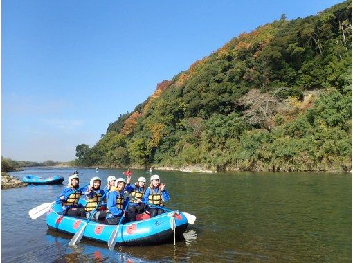 [October / November limited Kyoto / Hozugawa] Enjoy autumn Kyoto by rafting! !! (10:00 am course)の画像