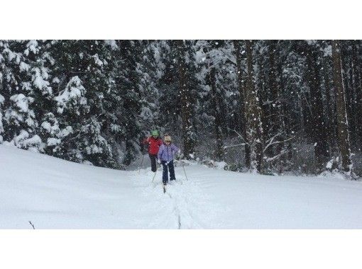 [Ishikawa / Hakusan] Lecture from the basics 180 minutes of cross-country skiing experience that parents and children can enjoyの画像