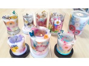 Ceramic, Glass and Flower Candle Class Chiyono (Suzuka Branch)