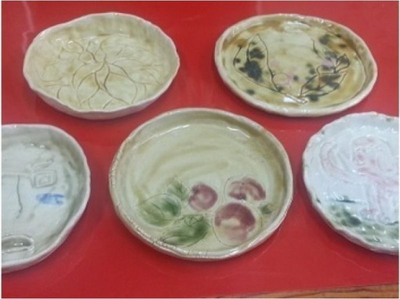 [Mie / Suzuka] Ceramic art experience "Plate making" + painting and coloring! The simplest ceramic art!の紹介画像