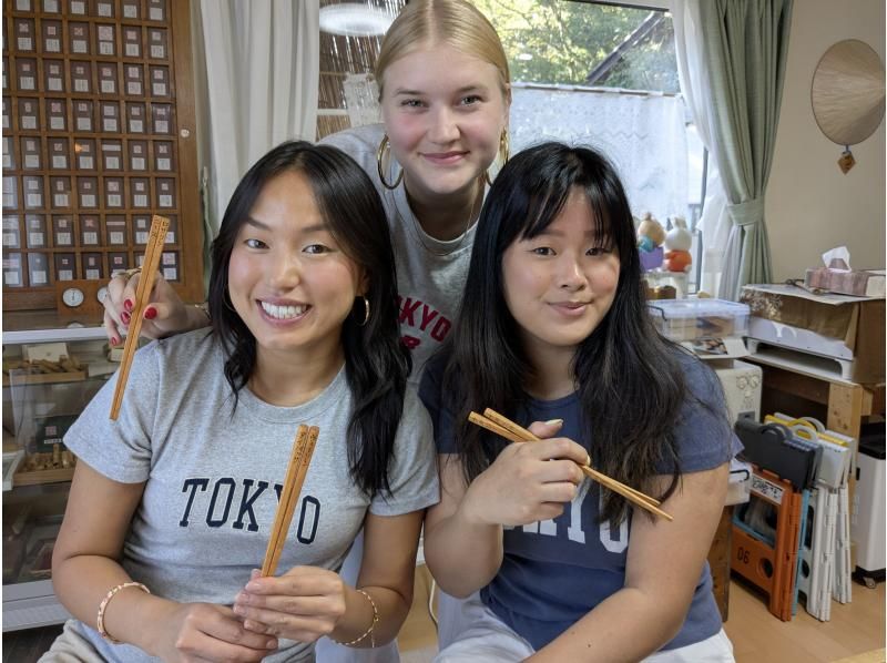 長野・安曇野】毎日使う箸を作る箸作り体験‐塗装付 で永く使える！木材